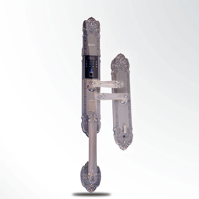 騰創智能鎖 鋅合金別墅門指紋密碼鎖