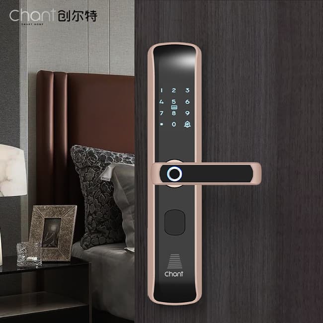 創爾特智能鎖 K03家用防盜直板指紋智能鎖