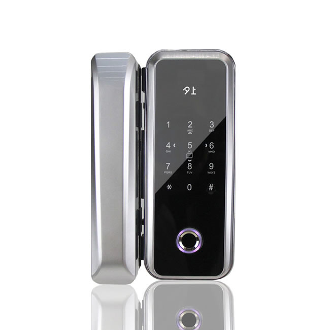 夕上智能鎖 辦公室玻璃門指紋鎖