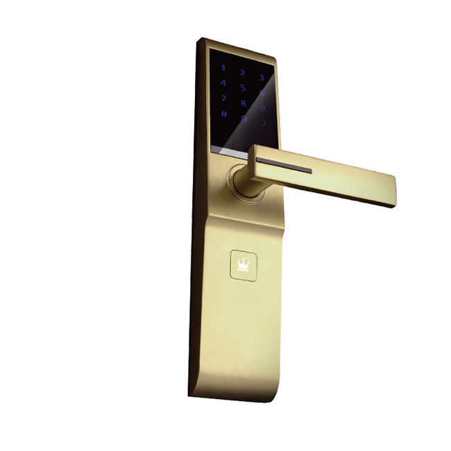 皇冠智能鎖 HG-ZN70A100全觸摸互動面板密碼鎖