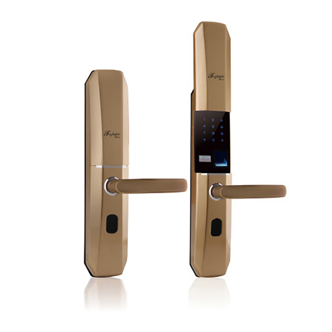 特智杰智能鎖 TZJ-1.0時尚滑蓋指紋密碼鎖