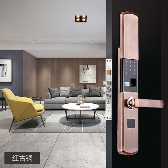 秘堡智能鎖 M系列半自動(dòng)滑蓋密碼智能鎖