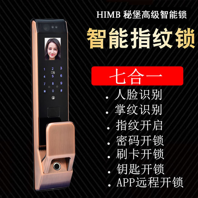 秘堡智能鎖 H系列人臉識(shí)別全自動(dòng)鎖