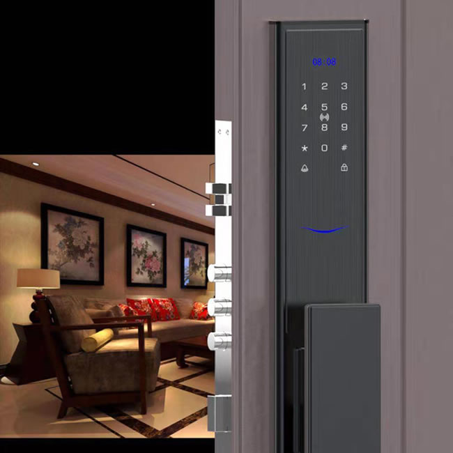 派普瑞智能鎖 S7防盜門(mén)推拉式智能密碼鎖