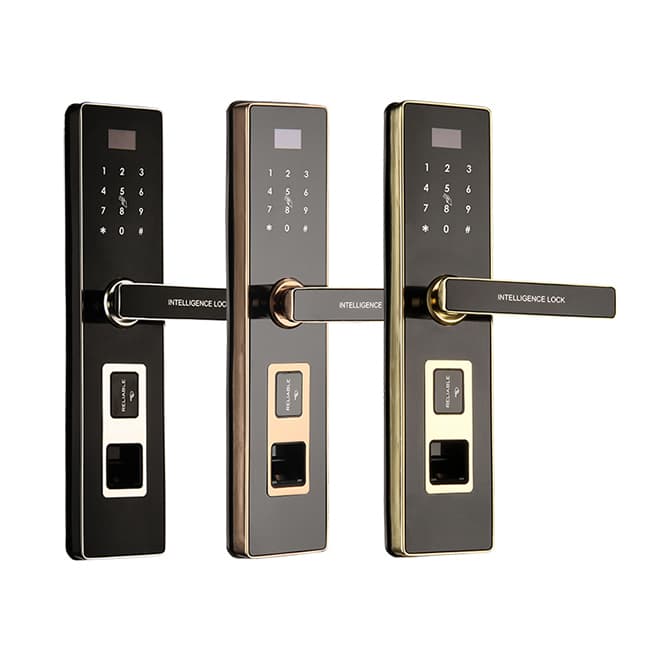 桂工智能鎖 GG-08系列全自動直板密碼指紋鎖