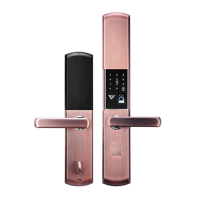 金手掌智能鎖 JSZ-9020滑蓋指紋密碼智能鎖