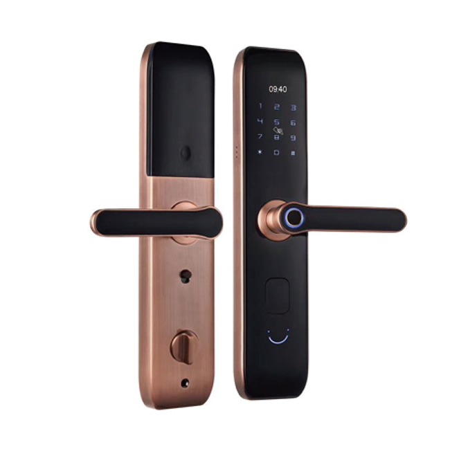 帝居智能鎖 護(hù)家頭籌號半自動防盜門鎖