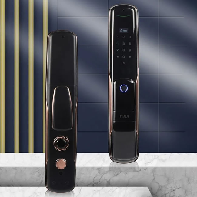 皇嘉迪智能鎖 H320防盜門全自動木門電子鎖