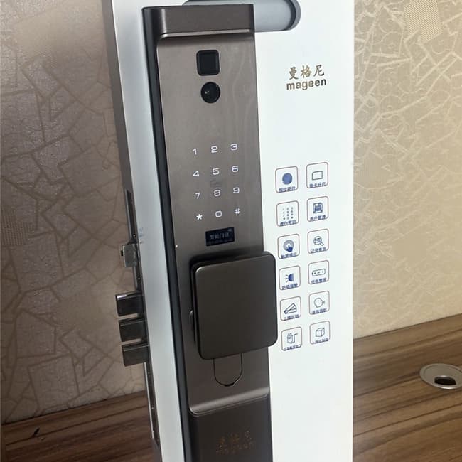 曼格尼智能鎖 MH-03半自動(dòng)滑蓋型一握開智能鎖