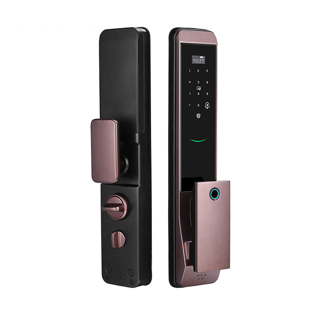 索利多智能鎖 S11防盜門推拉式智能密碼鎖