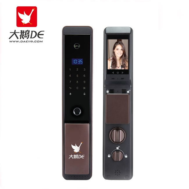 大鵝智能鎖 可視貓眼全自動智能鎖