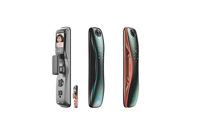 金牛3D人臉識別智能鎖 - JN-R1 Pro 面板一體成型