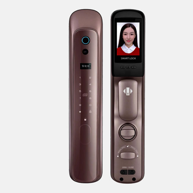 小犬全自動N2-K貓眼鎖 人臉秒開