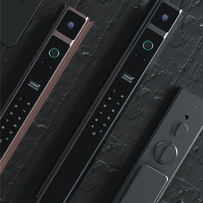 魅指智能鎖 3D紅外夜視補光識別