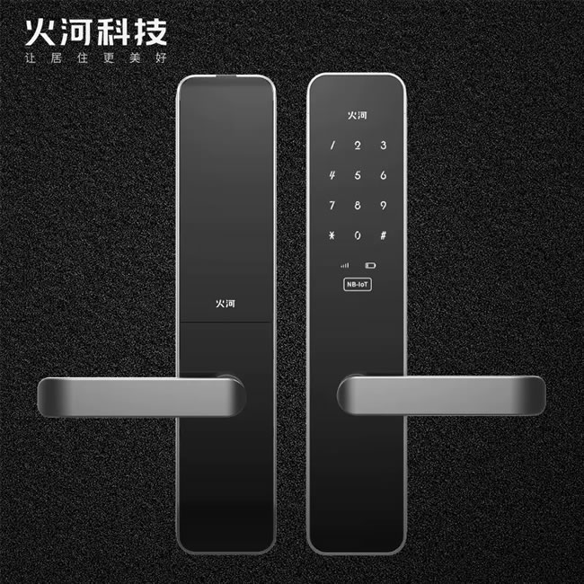 果加火河智能鎖 A232SF民宿公寓智能鎖 5G聯網 刷卡遠程下發密碼