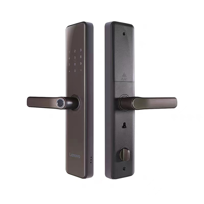 聯想E2智能指紋鎖 家用防盜門電子密碼鎖