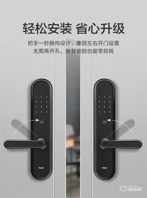 重磅丨海爾E26雙核智控智能門鎖首發(fā)亮相