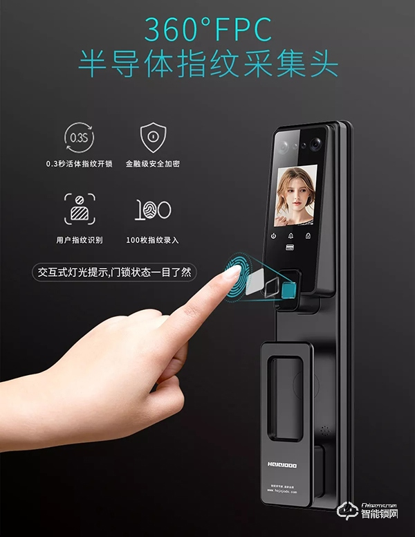 智能鎖進入人臉識別時代，體驗皇家金盾智能鎖“黑科技”