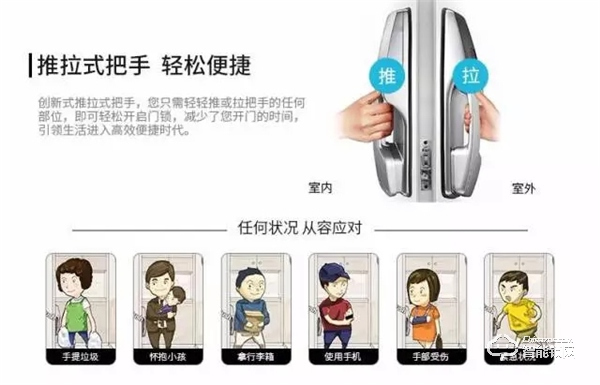 蓋德曼A330智能門鎖，驚喜的不僅僅是開(kāi)鎖方式