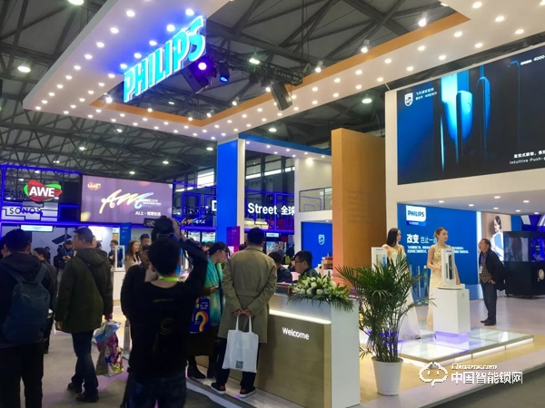 飛利浦智能鎖驚艷亮相2019AWE，用科技暢享美好生活！