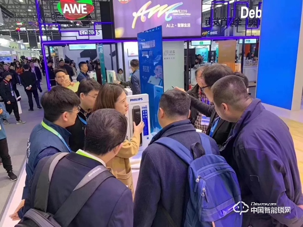 飛利浦智能鎖驚艷亮相2019AWE，用科技暢享美好生活！