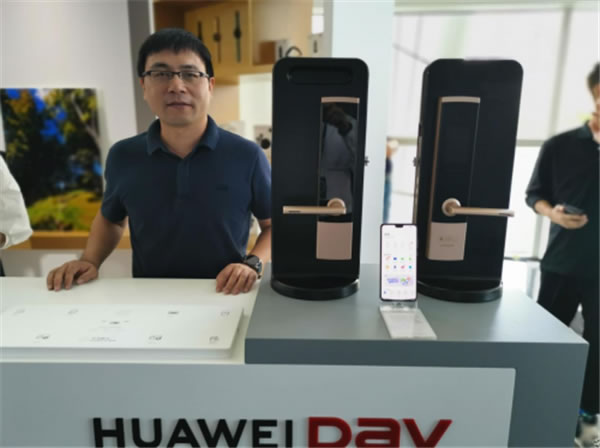 華為Mate30系列國內發布會直擊！青稞智能鎖同臺亮相