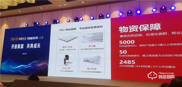 必達智能鎖受邀參加尚美生活集團品牌升級發布會