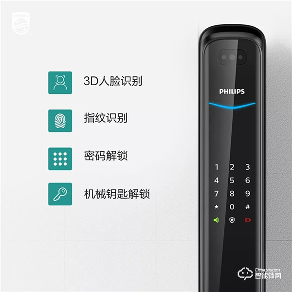 飛利浦智能鎖，讓獨居生活有保障、更安全
