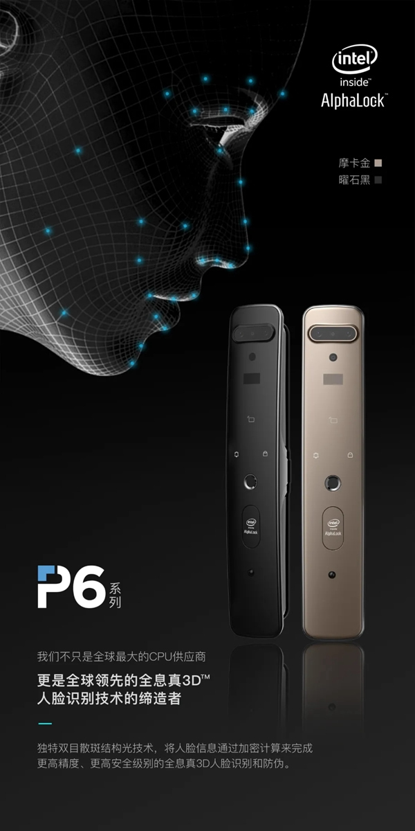 全球科技巨頭Intel入局3D人臉鎖市場(chǎng)，為行業(yè)帶來全新變革！