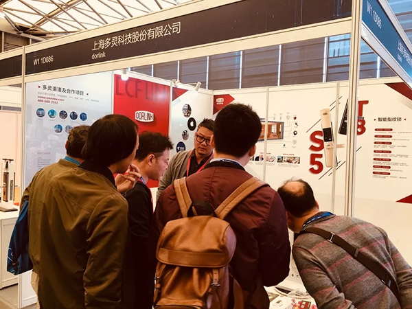 多靈智能指紋鎖亮相電子展，開啟智能鎖安全新體驗