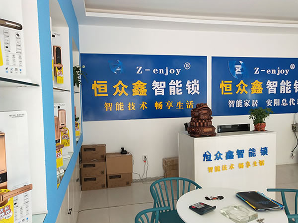 最美智能鎖賣場欣賞