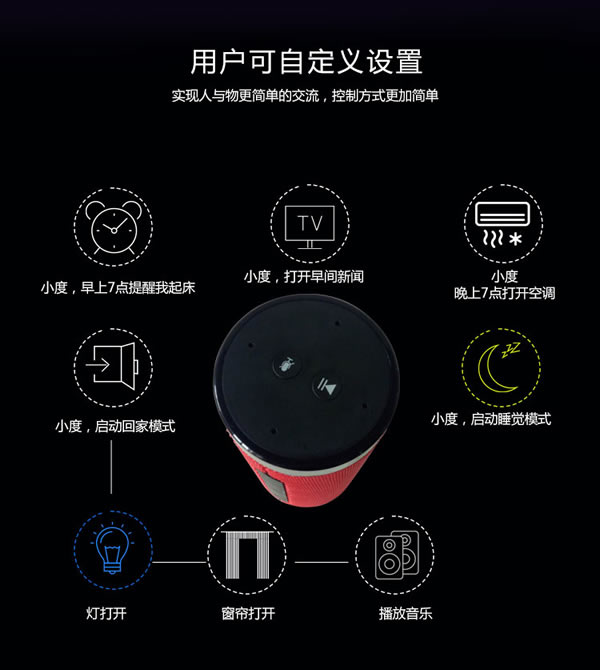 恒眾鑫智能家居語音音箱中控主機