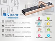 德犬智能鎖可手機遠程給來訪的客人開鎖