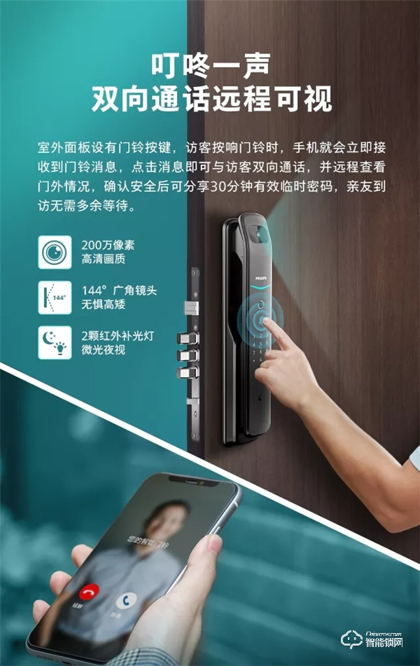 新品首發(fā) | 飛利浦DDL709視頻鎖,定義全自動可視生活 新品首發(fā) | 飛利浦DDL709視頻鎖,定義全自動可視生活