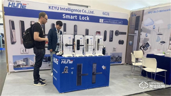 科裕智能門鎖亮相歐洲安防展，向世界展示中國智能鎖技術實力