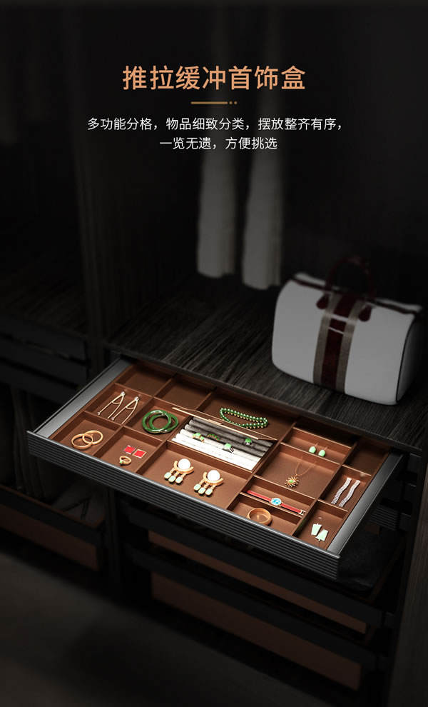 匯泰龍 | 深諳家居，時尚優雅丨祖瑪瓏系列·輕奢版衣柜收納五金